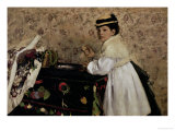 Portrait of Hortense Valpincon as a Child  1869