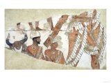 Investiture of the King by the Goddess Ishtar  from the Palace of Zimri-Lim  Mari  Middle Euphrates