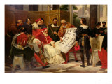 Pope Julius II Ordering Bramante Michelangelo and Raphael to Build the Vatican and St Peter's 1827