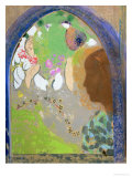 Profile of a Woman at a Window  circa 1912 (Pastel on Card)