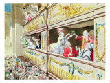 Coronation of Voltaire at the Theatre Francais  1778