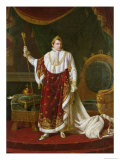 Portrait of Napoleon (1769-1821) in His Coronation Robes  1811