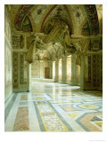 Interior with View of Sculpted Angels