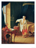 The Levee of Voltaire at Ferney  after 1759