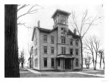 Old College  Evanston  Built in 1855