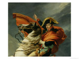 Napoleon Crossing the St Bernard Pass  circa 1801 (Detail)