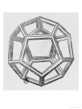 Dodecahedron  from "De Divina Proportione" by Luca Pacioli  Published 1509  Venice