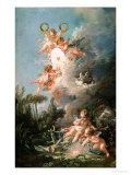 Cupid's Target  from "Les Amours Des Dieux " 1758