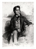 Portrait of Franz Liszt (1811-86) August 1832