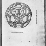 Icosahedron  from "De Divina Proportione" by Luca Pacioli  Published 1509  Venice