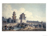 Pingze Men  the Western Gate of Peking