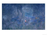 Waterlilies: Reflections of Trees  Detail from the Central Section  1915-26