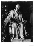 Seated Sculpture of Voltaire (1694-1778)