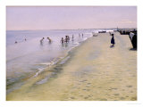 Summer Day at the South Beach of Skagen  1884