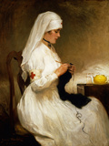 Portrait of a Nurse from the Red Cross