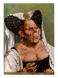 A Grotesque Old Woman  Possibly Princess Margaret of Tyrol  circa 1525-30