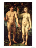 Adam and Eve  1608