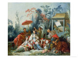 The Chinese Garden  circa 1742