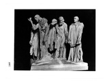 The Burghers of Calais  1889 (Plaster) (B/W Photo)