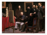 Studio at Batignolles  1870