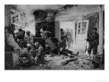 The Last Cartridges at Balan Near Sedan  1870 (Photolitho)