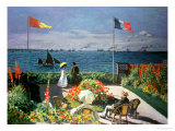 The Terrace at Sainte-Adresse  1867