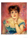 Portrait of the Actress Jeanne Samary  1877 (Study)