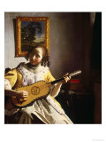 The Guitar Player  circa 1672