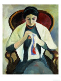 Woman Sewing
