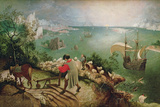 Landscape with the Fall of Icarus  circa 1555