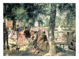 Bathing on the Seine Or  La Grenouillere  C1869 (Oil on Canvas)