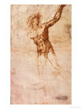 Sketch of a Nude Man