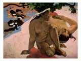 Aha Oe Feii (Are You Jealous)  1892 (Oil on Canvas)