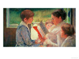 Mrs Cassatt Reading to Her Grandchildren  1888