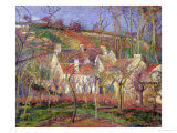 The Red Roofs  or Corner of a Village  Winter  1877