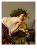 Pan Playing His Pipes