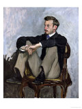 Portrait of Auguste Renoir (1841-1919)  1867