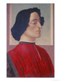 Portrait of Giuliano De' Medici (1478-1534) circa 1480