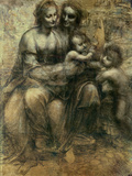 The Virgin and Child with Ss Anne and John the Baptist  circa 1499