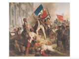 Fighting at the Hotel De Ville  28th July 1830  1833
