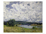 The Seine at Suresnes  1877