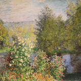 A Corner of the Garden at Montgeron  1876-7