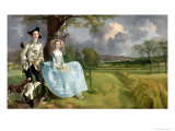 Mr and Mrs Andrews  circa 1748-9