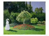 Woman in a Garden  1867