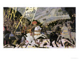 The Rout of San Romano  circa 1438-40 (Tempera on Poplar)