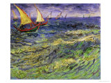 Seascape at Saintes-Maries  c1888