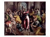 Christ Driving the Traders from the Temple  circa 1600