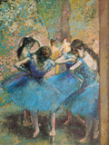 Dancers in Blue  c1895
