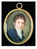 Miniature Portrait of Ludwig Van Beethoven (1770-1827)  1802