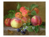 Still Life of Peaches
